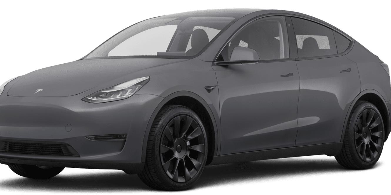 TESLA MODEL Y 2020 5YJYGDEFXLF000323 image